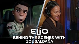 Behind the Scenes with Zoe Saldaña
